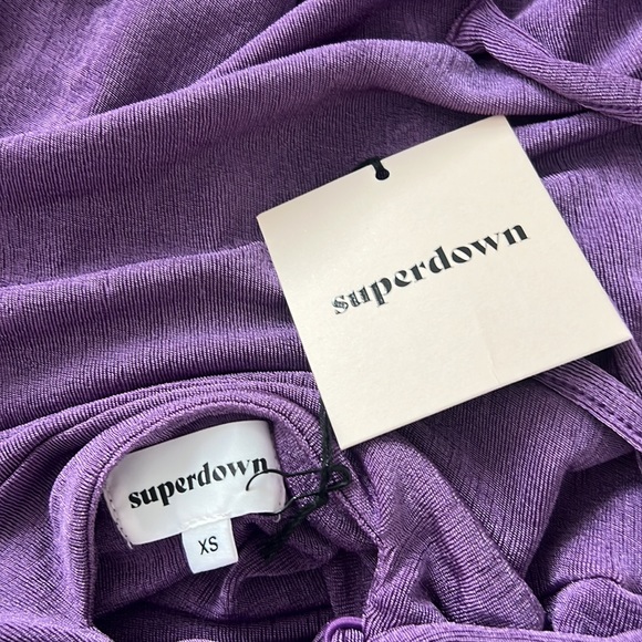 NWT Revolve Superdown Purple Dress - Picture 5 of 8